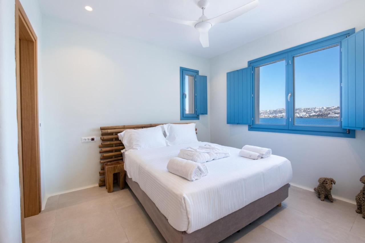 Lilly Villa By Bestofmikonos Ornos  Luaran gambar