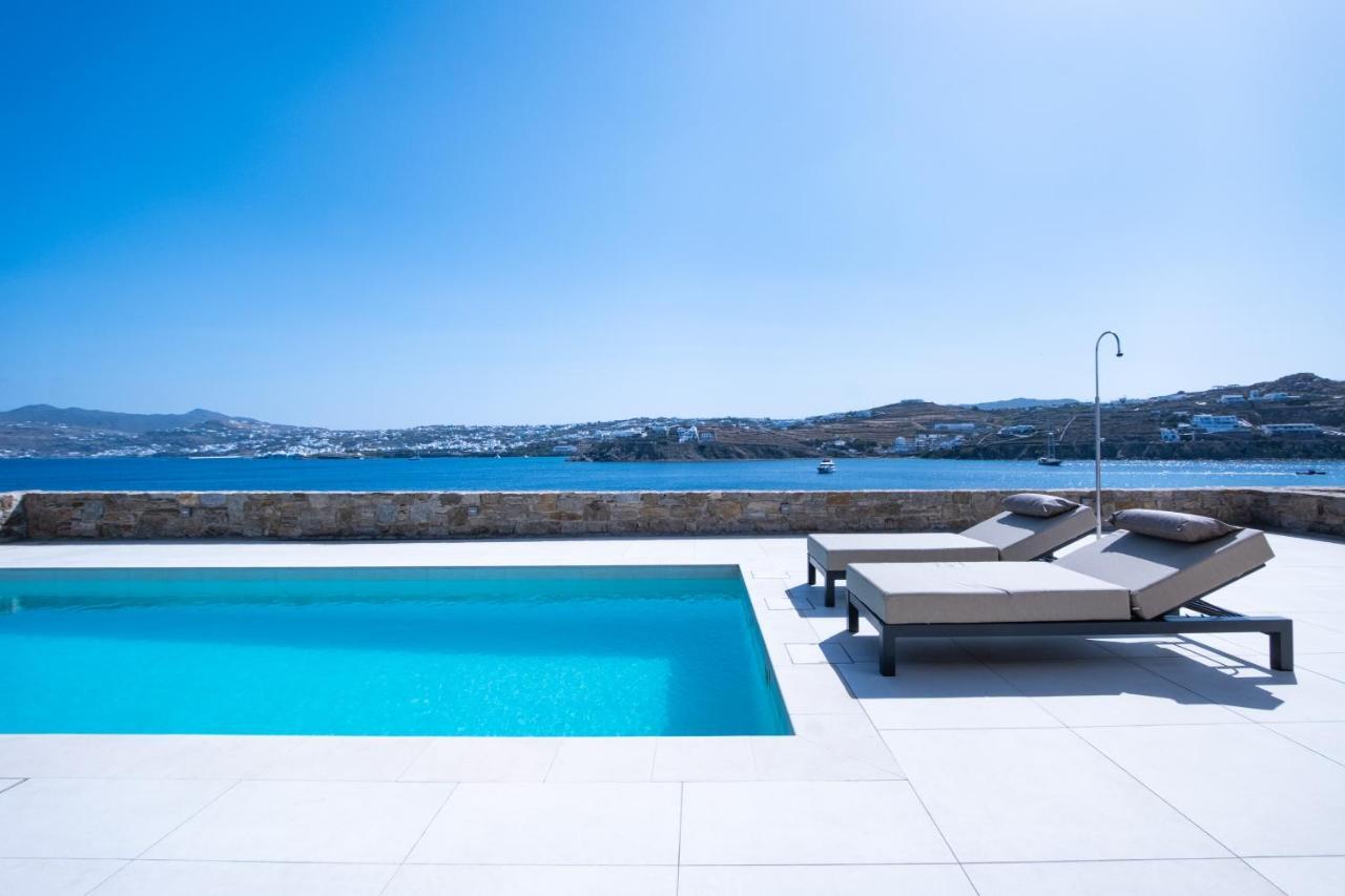 Lilly Villa By Bestofmikonos Ornos  Luaran gambar