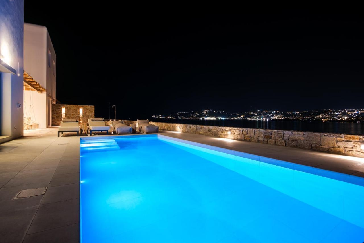 Lilly Villa By Bestofmikonos Ornos  Luaran gambar